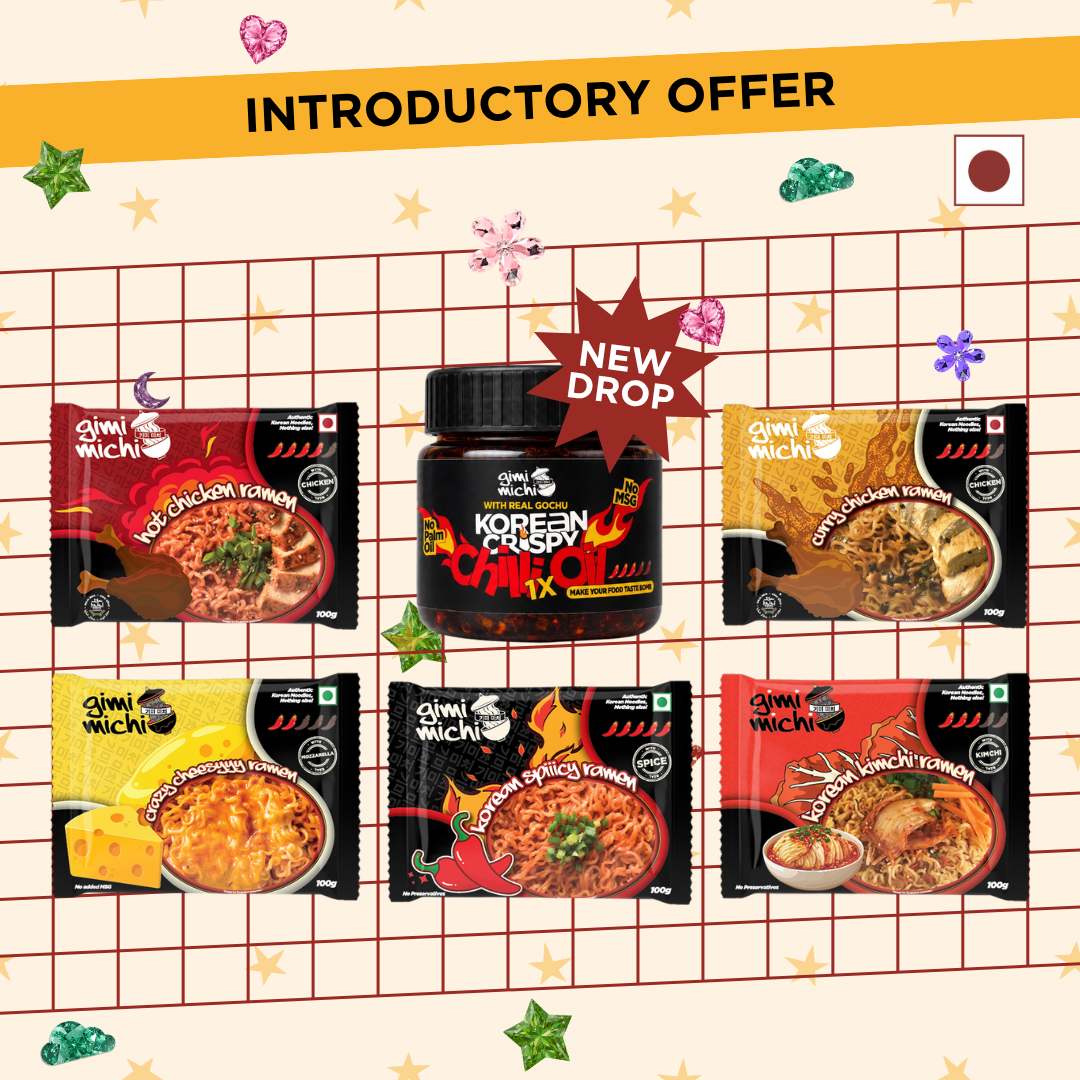 Famous 5 Meal Box with Korean Crispy Chilli Oil
