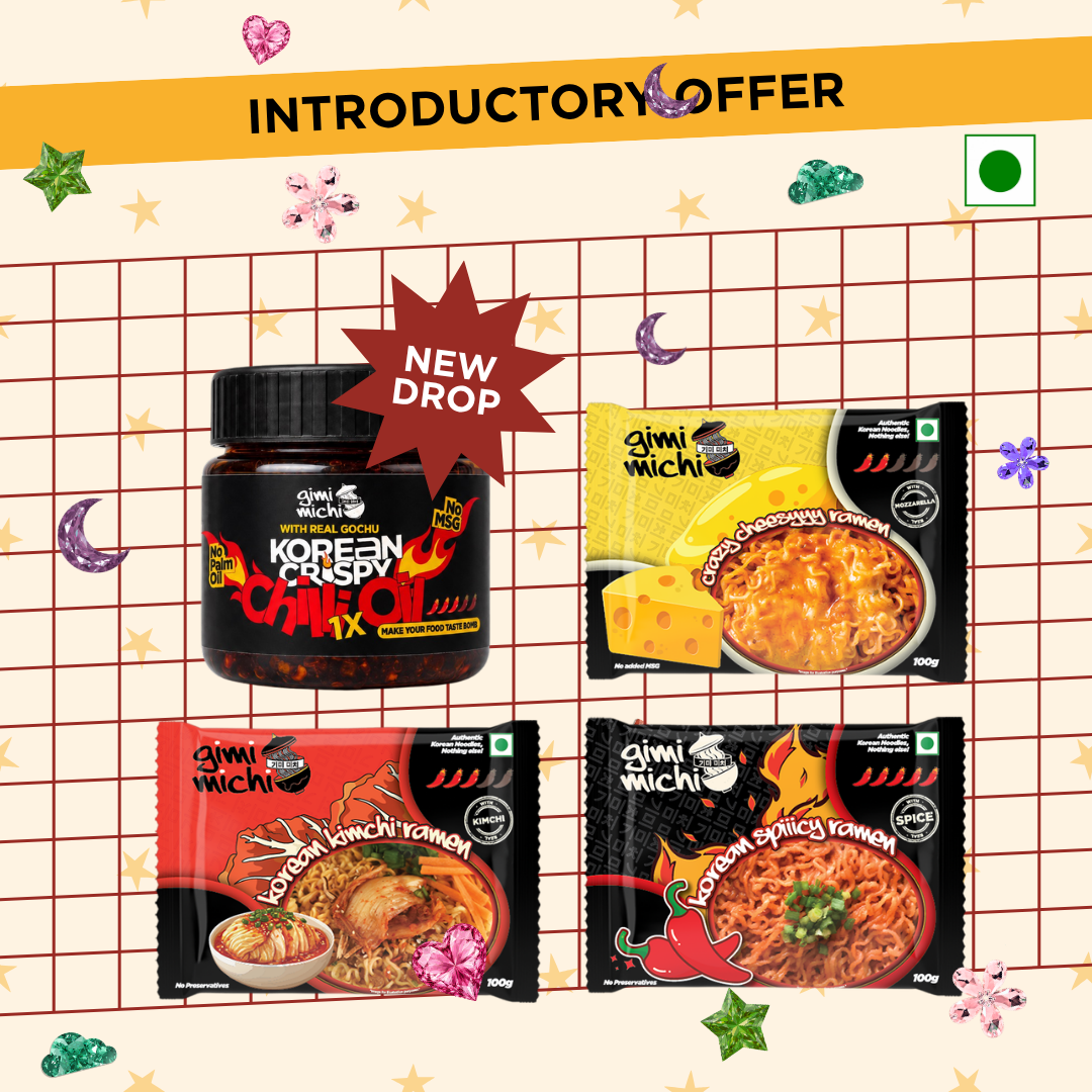 Veg Ramen Meal Box with Korean Crispy Chilli Oil