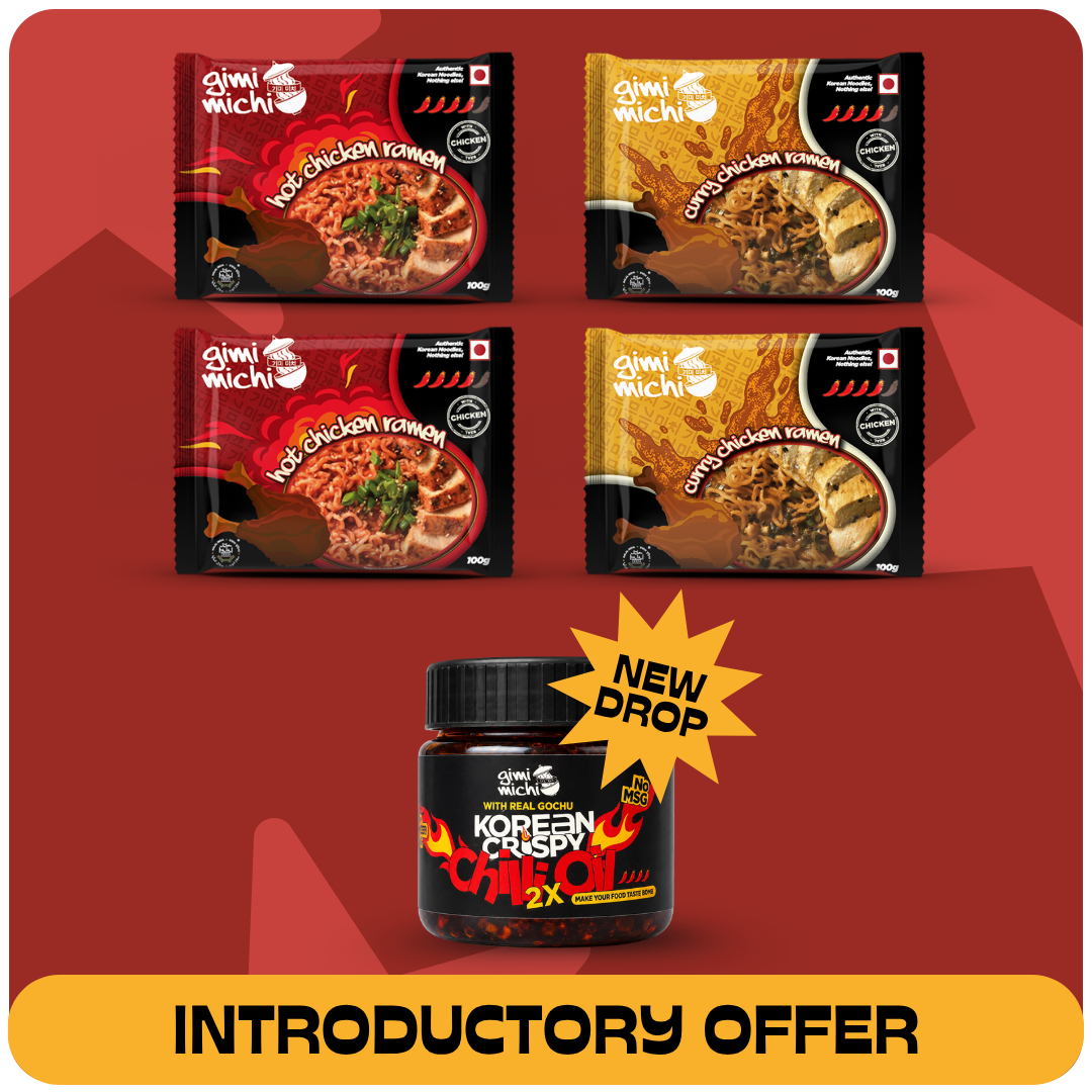 Non Veg Ramen Meal Box with Korean Crispy Chilli Oil 2X