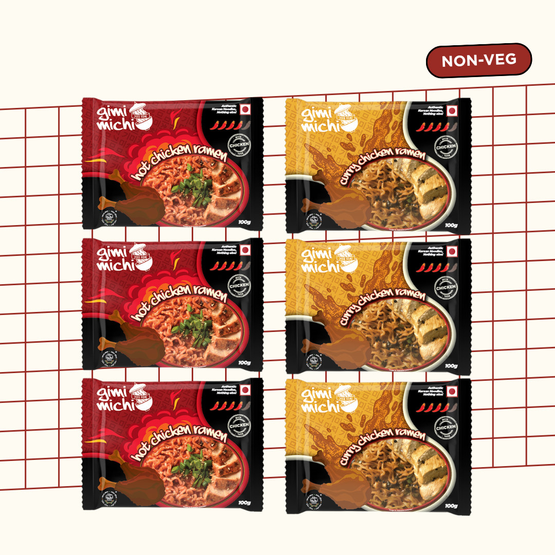 Gimi Michi Chicken Ramen Six Pack