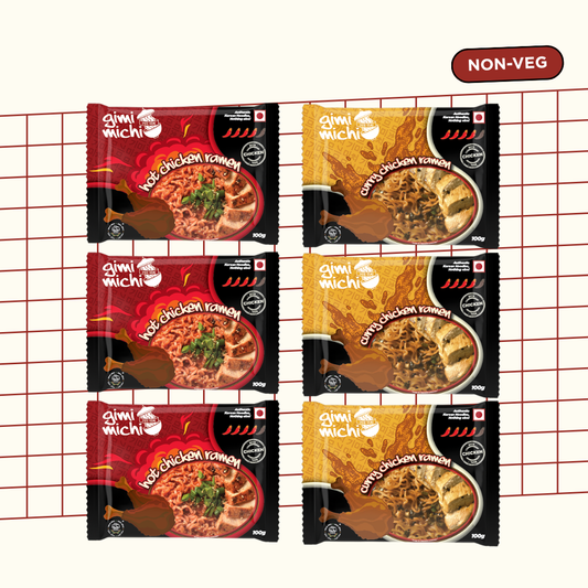 Gimi Michi Chicken Ramen Six Pack