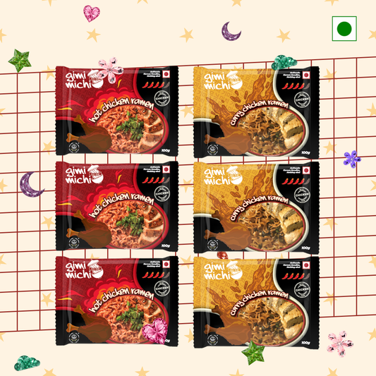Gimi Michi Chicken Ramen Six Pack