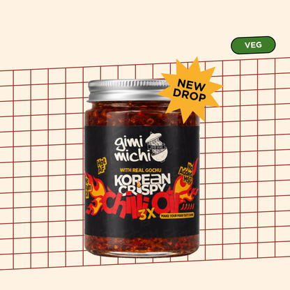 Korean Crispy Chilli Oil 3X 170g jar (1)