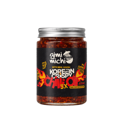 Korean Crispy Chilli Oil 3X 170g jar (8)