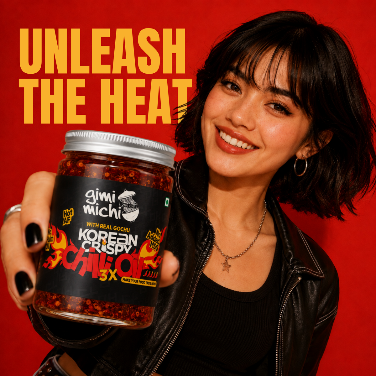 Korean Crispy Chilli Oil 3X 170g jar (6)