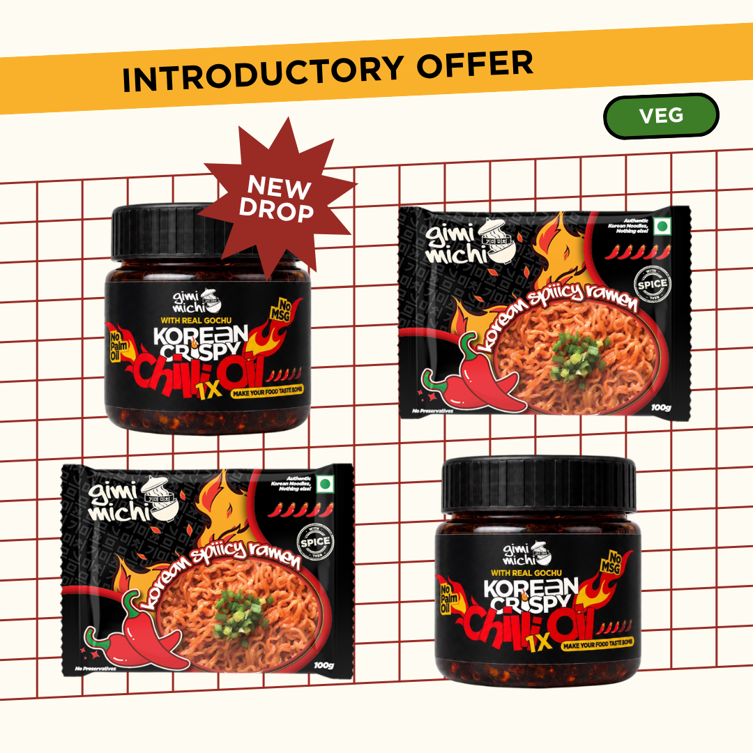Extra Spicy Meal Box with Korean Crispy Chilli Oil