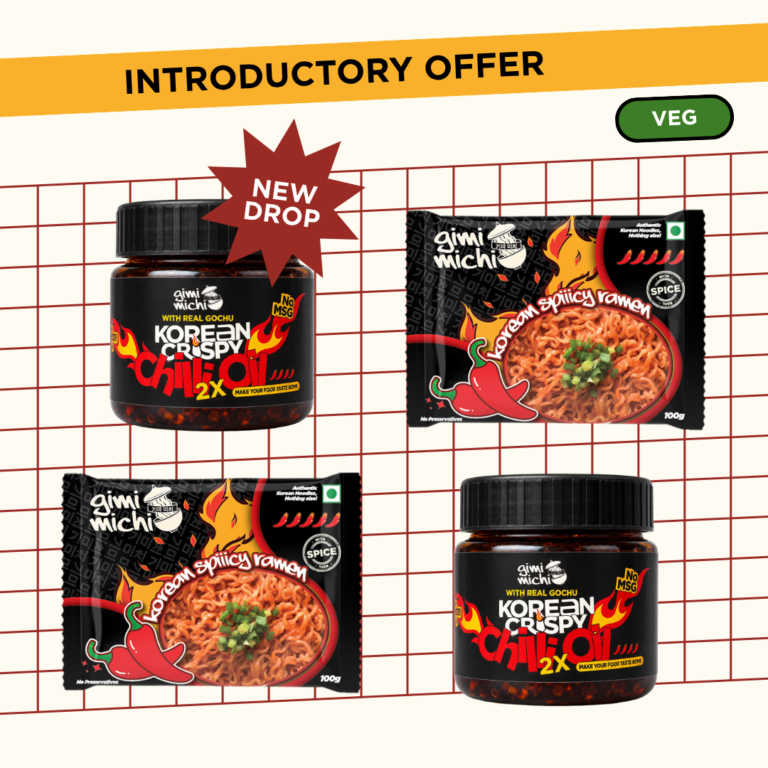 Extra Spicy Meal Box with Korean Crispy Chilli Oil