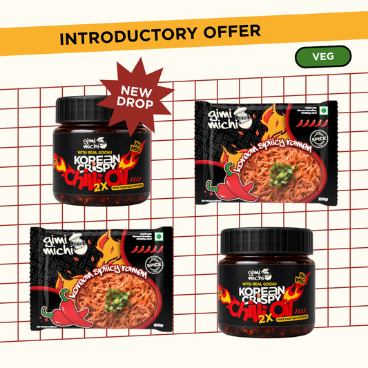 Extra Spicy Meal Box with Korean Crispy Chilli Oil 2X