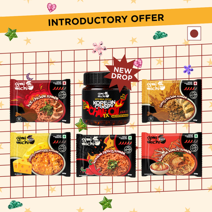 Famous 5 Meal Box with Korean Crispy Chilli Oil