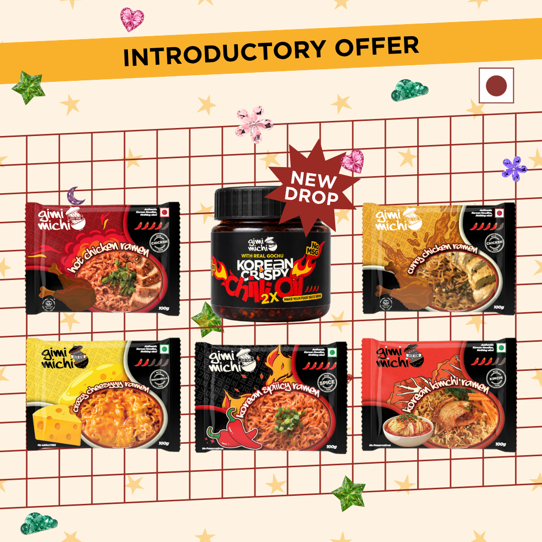 Famous 5 Meal Box with Korean Crispy Chilli Oil