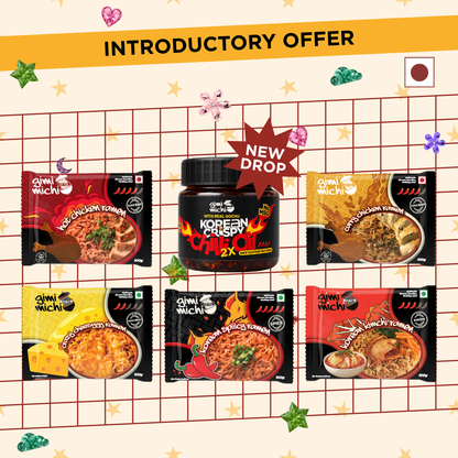 Famous 5 Meal Box with Korean Crispy Chilli Oil