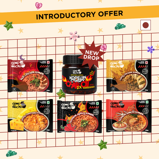 Famous 5 Meal Box with Korean Crispy Chilli Oil
