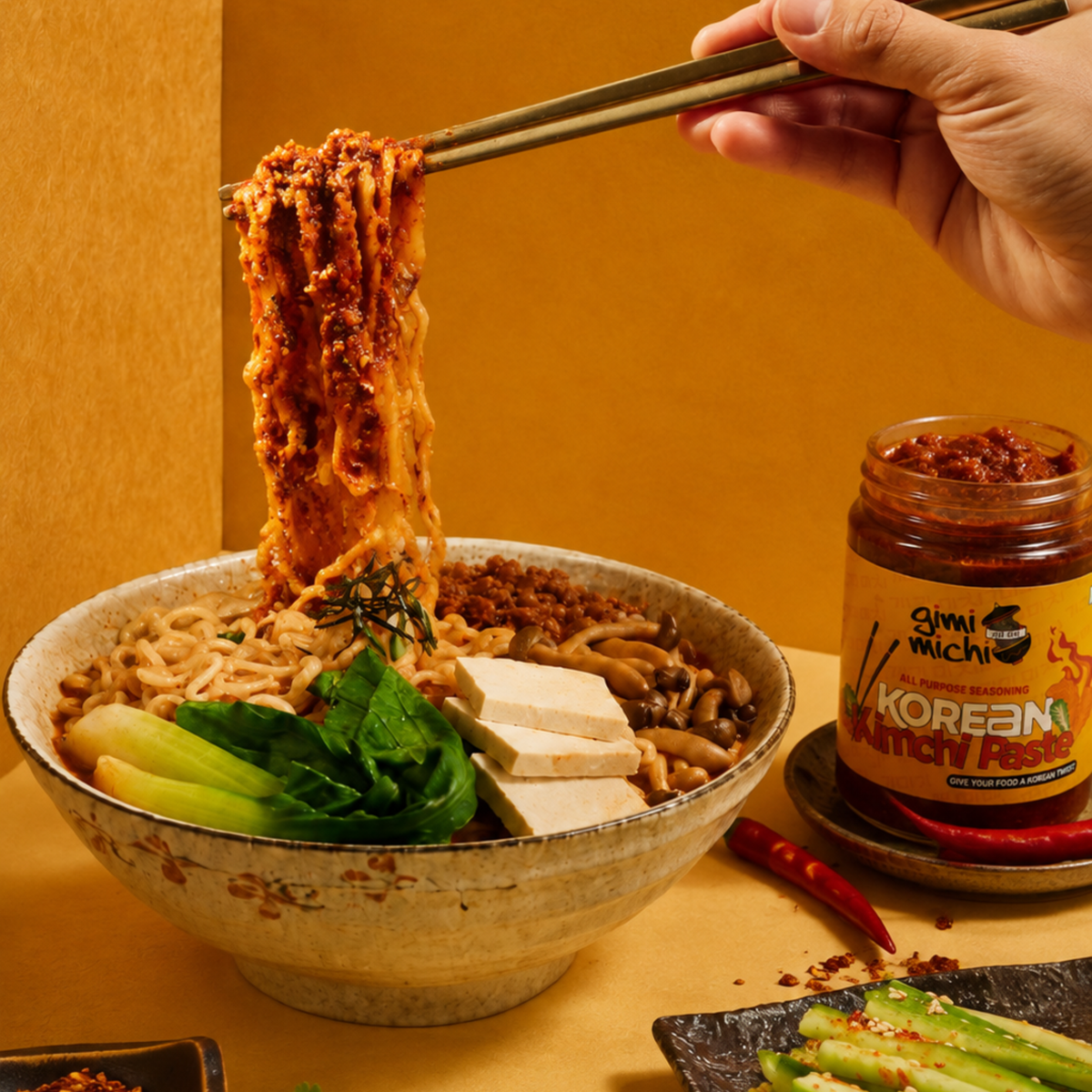 Korean Kimchi Paste all purpose seasoning 200g jar (5)