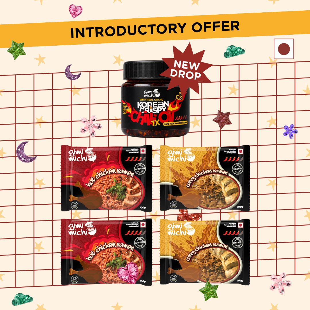 Non Veg Ramen Meal Box with Korean Crispy Chilli Oil