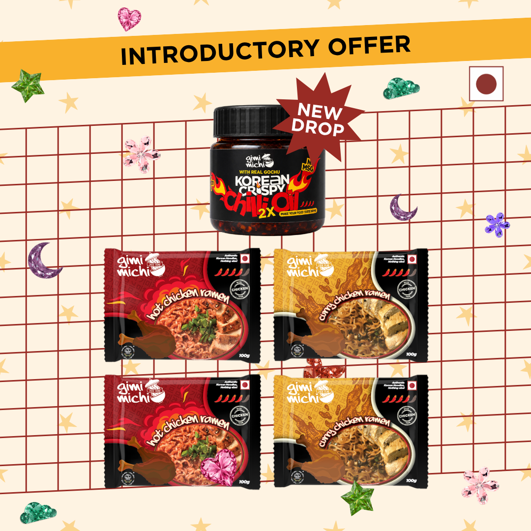 Non Veg Ramen Meal Box with Korean Crispy Chilli Oil