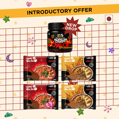 Non Veg Ramen Meal Box with Korean Crispy Chilli Oil