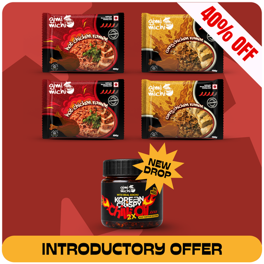 Non Veg Ramen Meal Box with Korean Crispy Chilli Oil 2X