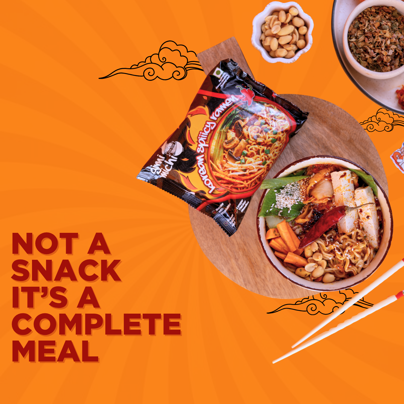 Gimi Michi Korean Spicy Ramen
