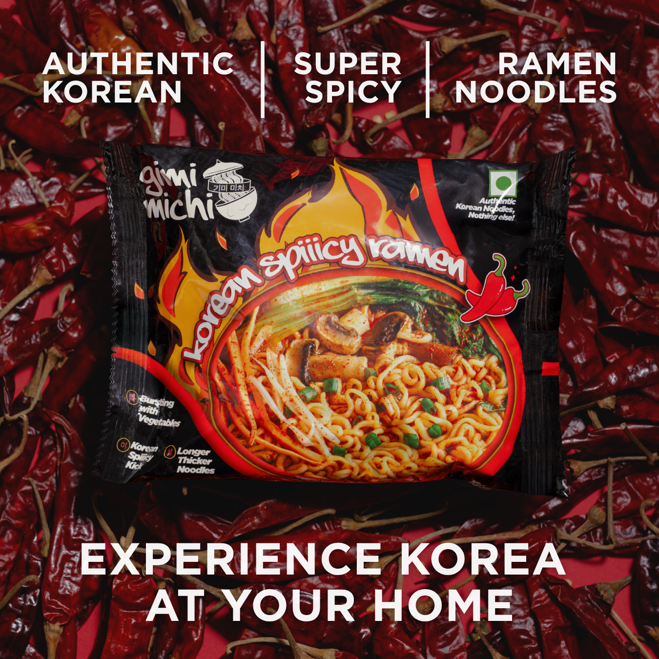 Gimi Michi Korean Spicy Ramen