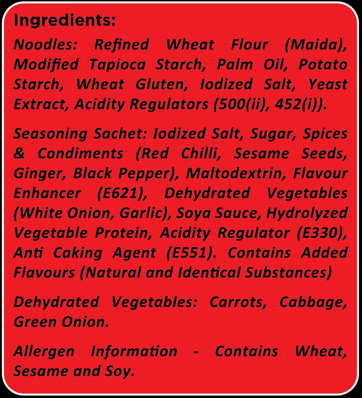 Gimi Michi Veggie Trio Box - 2 Korean Kimchi + 2 Korean Spicy + 2 Crazy Cheesy - 6 x 100 grams