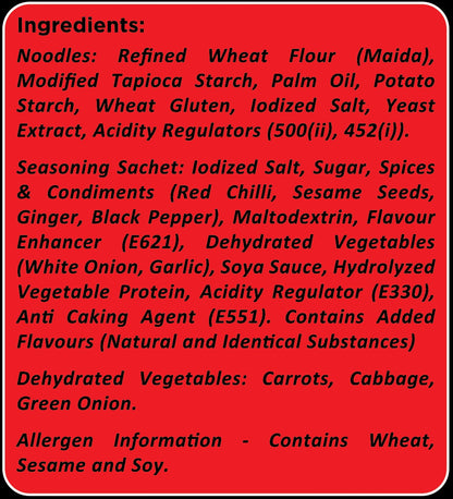 Gimi Michi Veggie Trio Box - 2 Korean Kimchi + 2 Korean Spicy + 2 Crazy Cheesy - 6 x 100 grams