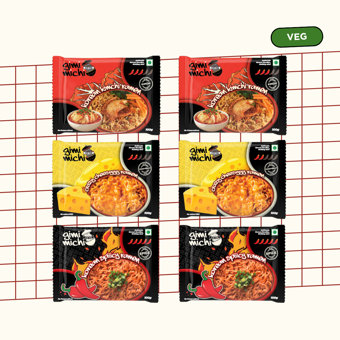Gimi Michi Veggie Trio Box