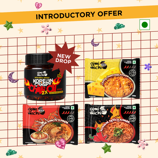 Veg Ramen Meal Box with Korean Crispy Chilli Oil