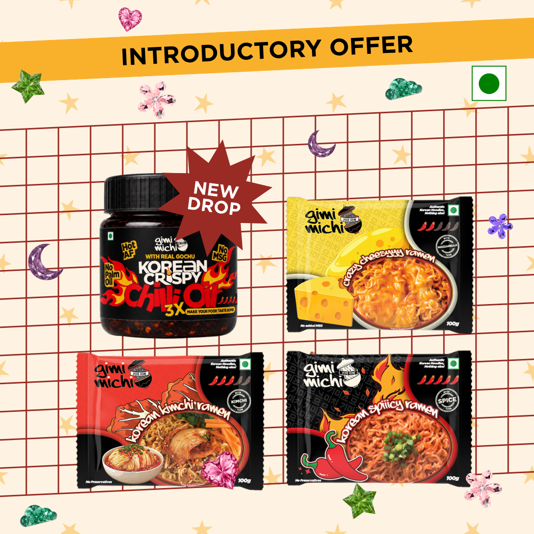 Veg Ramen Meal Box with Korean Crispy Chilli Oil
