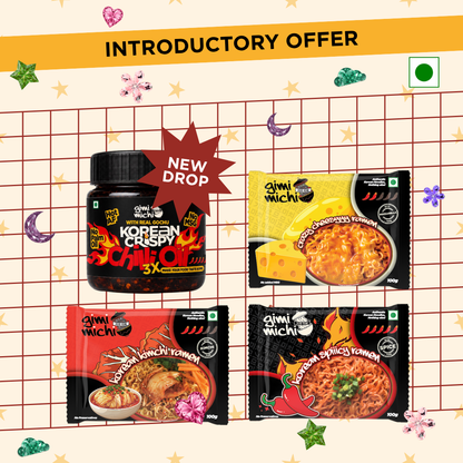 Veg Ramen Meal Box with Korean Crispy Chilli Oil