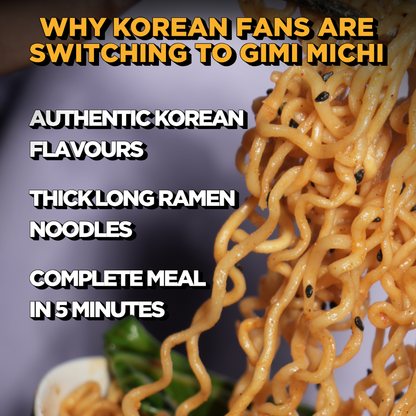 The Chicken Ramen Ritual Kit - 4 pack Hot Chicken Ramen + 1 Bowl + 1 Pair Chopsticks