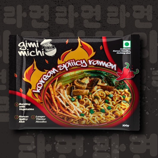 Gimi Michi Korean Spicy Ramen