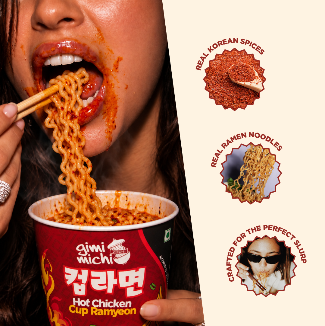 Hot Chicken Cup Ramyeon - Pack of 4