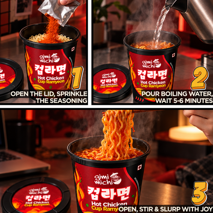 Hot Chicken Cup Ramyeon - Pack of 4