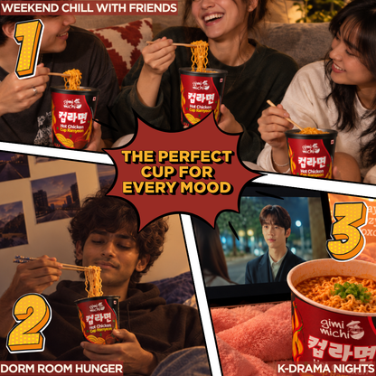 Hot Chicken Cup Ramyeon - Pack of 4