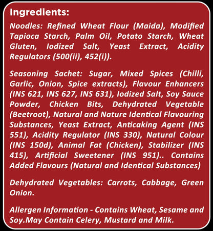 The Chicken Ramen Ritual Kit - 4 pack Hot Chicken Ramen + 1 Bowl + 1 Pair Chopsticks