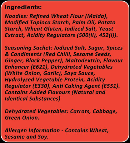 Gimi Michi Veggie Trio Box - 2 Korean Kimchi + 2 Korean Spicy + 2 Crazy Cheesy - 6 x 100 grams