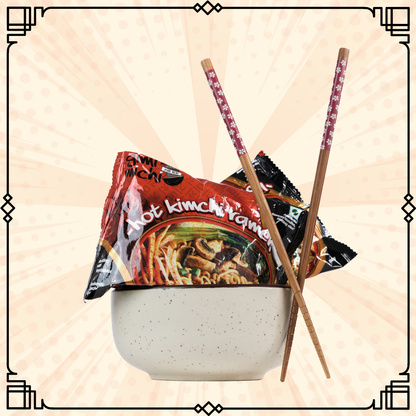 The Ramen Ritual Kit - 4 pack Ramen + 1 Bowl + 1 pair Chopsticks